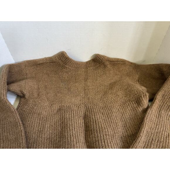 Alps Vintage Nordic Wool Sweater – Women’s M, Caramel - Picture 8 of 8